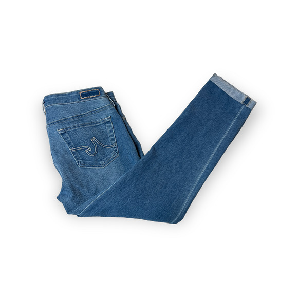 AG Adriano Goldshmied Stilt Crop Jeans Size 28 - Picture 5 of 11